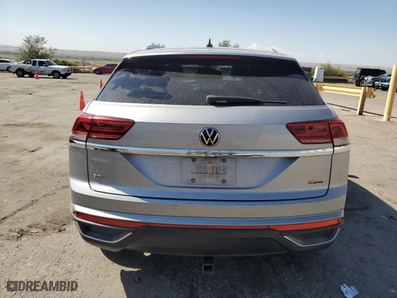 2021 Volkswagen Atlas Cross Sport 2.0T SEL with VIN 1V2BC2CA3MC222082, listed as a Copart auction lot 73531404 with 63,221 mi miles and Salvage Title. Bid and sale history available at carsss.com. Image 6.
