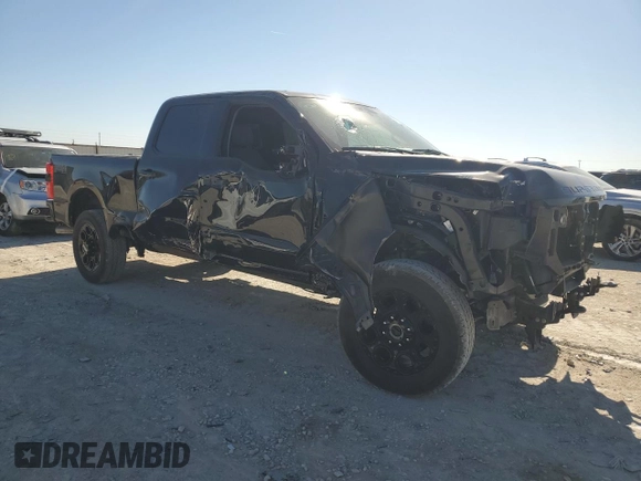 2024 Ford Super Duty F-250 SRW XL with VIN 1FT8W2BN8REE93710, listed as a Copart auction lot 43568815 with 10,088 mi miles and Salvage Title. Bid and sale history available at carsss.com. Image 4.