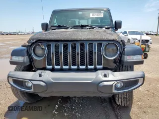 2021 Jeep Gladiator Overland z VIN 1C6HJTFG0ML578410, wystawiony jako Copart lot #58590995 z przebiegiem Nie podano mil oraz Szkoda całkowita • Salvage title. Historia ofert i sprzedaży dostępna na DreamBid. Obrazek 5.