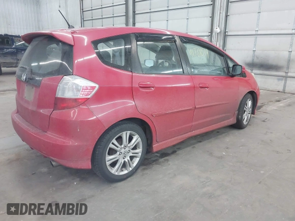 2009 Honda Fit Sport with VIN JHMGE88499S050322, listed as a IAAI auction lot 41781879 with 1 mi miles. Bid and sale history available at carsss.com. Image 4.