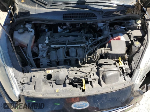 2017 Ford Fiesta SE with VIN 3FADP4BJ9HM110280, listed as a Copart auction lot 50011825 with 88,923 mi miles and Salvage Title. Bid and sale history available at carsss.com. Image 11.