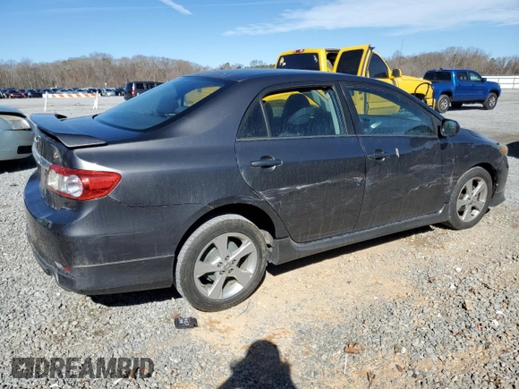 2012 Toyota Corolla L with VIN 5YFBU4EE1CP022897, listed as a Copart auction lot 47143695 with 245,730 mi miles and Salvage Title. Bid and sale history available at carsss.com. Image 3.