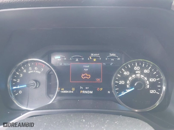 2017 Ford F-150 XL with VIN 1FTEW1EG6HFA14705, listed as a IAAI auction lot 41833089 with 143,534 mi miles. Bid and sale history available at carsss.com. Image 7.