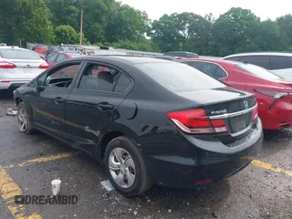 2015 Honda Civic LX with VIN 19XFB2F50FE218409, listed as a IAAI auction lot 42209021 with 165,918 mi miles and . Bid and sale history available at DreamBid. Image 3.