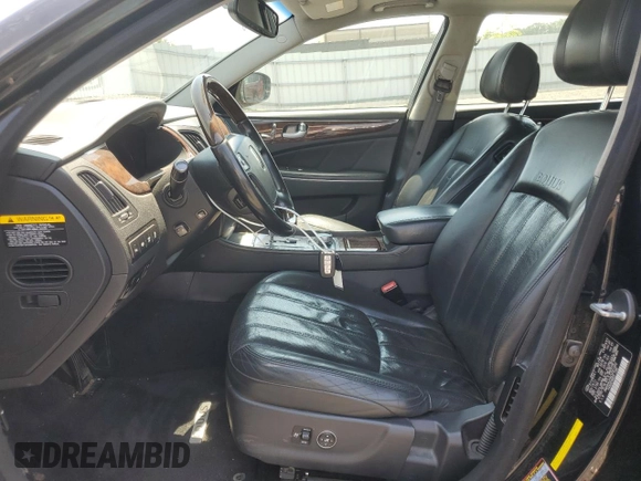2012 Hyundai Equus Ultimate с VIN KMHGH4JH6CU051482, выставлен на аукционе Copart как лот 61741935 с пробегом 129 109 миль миль и Списание • Salvage title. История ставок и продаж доступна на DreamBid. Изображение 7.