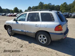 2003 Hyundai Santa Fe GLS with VIN KM8SC13D43U517220, listed as a Copart auction lot 76797714 with 126,733 mi miles and Salvage Title. Bid and sale history available at carsss.com. Image 2.