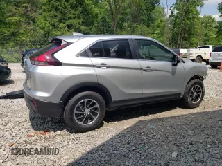 2025 Mitsubishi Eclipse Cross ES with VIN JA4ATUAA0SZ005444, listed as a Copart auction lot 59668715 with 321 mi miles and Salvage title. Bid and sale history available at DreamBid. Image 3.