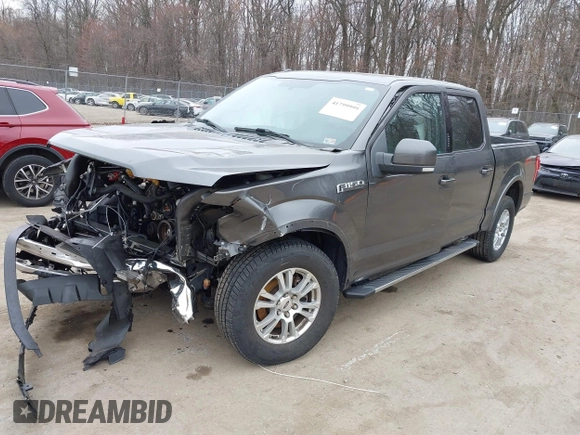 2016 Ford F-150 XLT with VIN 1FTEW1EF9GFC80614, listed as a IAAI auction lot 41799995 with 38,079 mi miles. Bid and sale history available at carsss.com. Image 2.