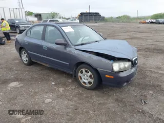 2002 Hyundai Elantra GLS z VIN KMHDN45D62U449079, wystawiony jako IAAI lot #42187808 z przebiegiem 103 339 mil mil oraz . Historia ofert i sprzedaży dostępna na DreamBid. Obrazek 1.
