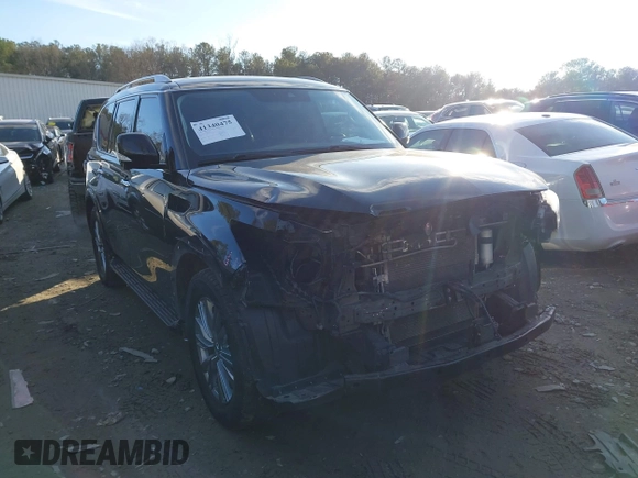 2021 Infiniti QX80 Luxe with VIN JN8AZ2AE2M9269235, listed as a IAAI auction lot 41340475 with 118,099 mi miles and . Bid and sale history available at DreamBid. Image 13.