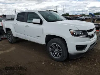 2020 Chevrolet Colorado 4WD Work Truck with VIN 1GCGTBEN7L1145864, listed as a Copart auction lot 57436645 with 111,994 mi miles and Salvage title. Bid and sale history available at DreamBid. Image 4.