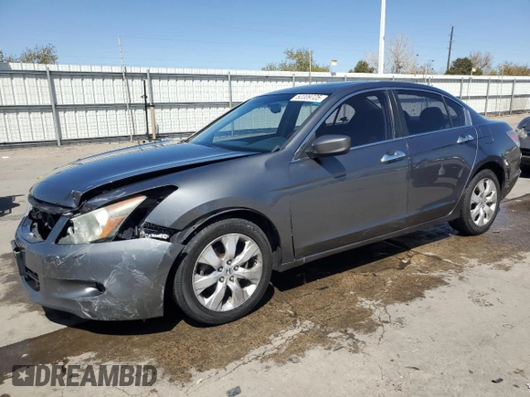 2010 Honda Accord Sdn EX-L with VIN 1HGCP3F84AA010437, listed as a Copart auction lot 52209725 with 177,854 mi miles and Salvage Title. Bid and sale history available at carsss.com. Image 1.