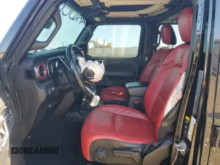 2021 Jeep Wrangler Unlimited Sahara Altitude с VIN 1C4HJXEG4MW731421, выставлен на аукционе Copart как лот 54960915 с пробегом 105 243 миль миль и Списание • Salvage title. История ставок и продаж доступна на DreamBid. Изображение 7.