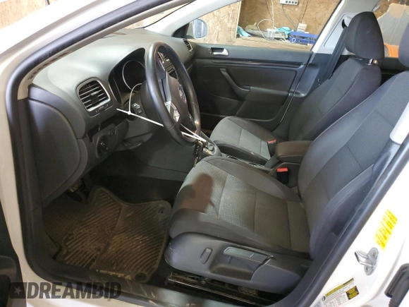2014 Volkswagen Jetta SportWagen S with VIN 3VWPP7AJ5EM607393, listed as a Copart auction lot 53742145 with 106,782 mi miles and Salvage Title. Bid and sale history available at carsss.com. Image 7.