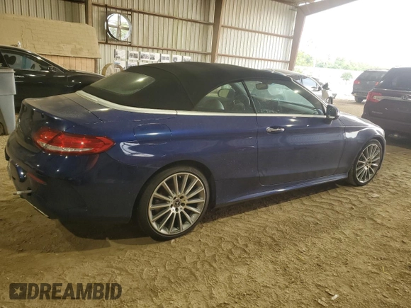 2018 Mercedes-Benz C 300 with VIN WDDWK4JBXJF633105, listed as a Copart auction lot 66503934 with 96,268 mi miles and Salvage Title. Bid and sale history available at DreamBid. Image 3.