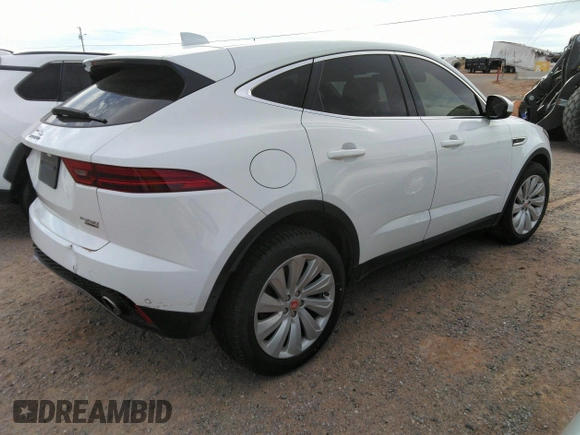 2019 Jaguar E-Pace SE with VIN SADFP2FX8K1Z46709, listed as a IAAI auction lot 40674113 with 52,941 mi miles and . Bid and sale history available at DreamBid. Image 4.