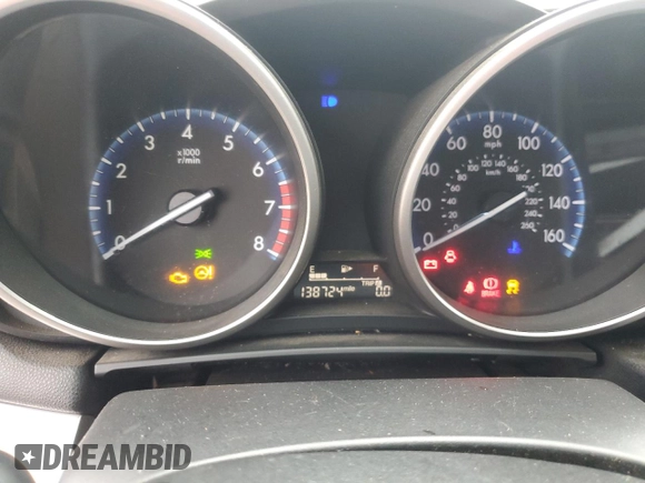 2012 Mazda 3 i Touring with VIN JM1BL1V78C1679820, listed as a Copart auction lot 44574495 with 138,724 mi miles and Salvage Title. Bid and sale history available at DreamBid. Image 9.