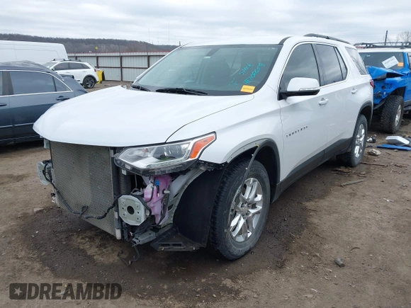 2019 Chevrolet Traverse LT Cloth with VIN 1GNERGKW8KJ106481, listed as a IAAI auction lot 41705659 with 51,119 mi miles. Bid and sale history available at carsss.com. Image 20.
