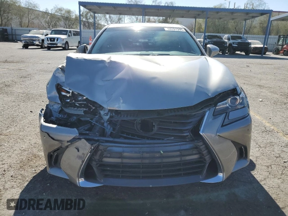 2016 Lexus GS 350 with VIN JTHBZ1BLXGA005592, listed as a Copart auction lot 44207595 with 75,216 mi miles and Salvage Title. Bid and sale history available at carsss.com. Image 5.
