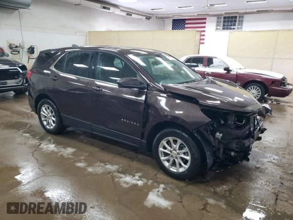 2020 Chevrolet Equinox LT z VIN 2GNAXJEV7L6235671, wystawiony jako Copart lot #45578345 z przebiegiem 73 478 mil mil oraz Nie do naprawy • Non repairable. Historia ofert i sprzedaży dostępna na DreamBid. Obrazek 4.