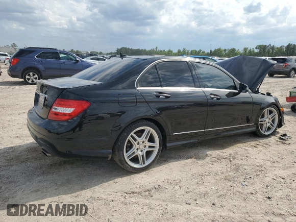 2013 Mercedes-Benz C 350 Sport with VIN WDDGF5HB2DA779911, listed as a Copart auction lot 56221375 with 184,066 mi miles and Salvage title. Bid and sale history available at DreamBid. Image 3.