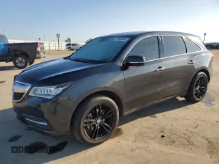 2015 Acura MDX Technology with VIN 5FRYD3H49FB012074, listed as a Copart auction lot 87838855 with 128,601 mi miles and Salvage Title. Bid and sale history available at DreamBid. Image 1.