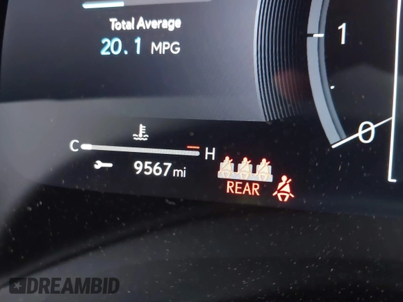 2025 Lexus RX 350 with VIN 2T2BAMBA0SC058567, listed as a IAAI auction lot 42170278 with 9,567 mi miles and . Bid and sale history available at DreamBid. Image 15.