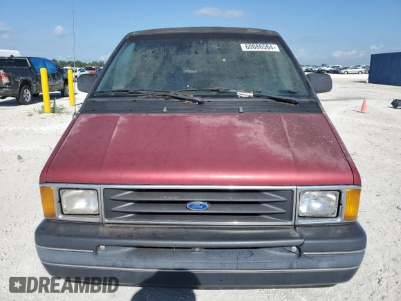 1991 Ford Aerostar z VIN 1FMDA31U9MZA47011, wystawiony jako Copart lot #60086564 z przebiegiem Nie podano mil oraz Tytuł czysty. Historia ofert i sprzedaży dostępna na DreamBid. Obrazek 5.