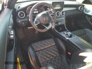 2017 Mercedes-Benz C 63 S AMG with VIN WDDWJ8HB7HF426987, listed as a Copart auction lot 87199724 with 20,412 mi miles and Clean Title. Bid and sale history available at carsss.com. Image 8.