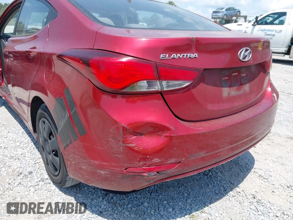2016 Hyundai Elantra SE with VIN 5NPDH4AE7GH663509, listed as a IAAI auction lot 42196319 with 97,368 mi miles and . Bid and sale history available at DreamBid. Image 17.