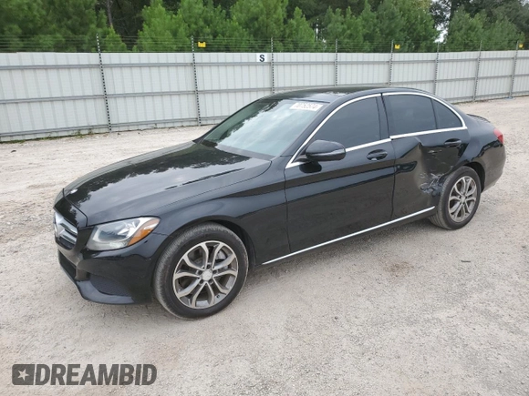 2016 Mercedes-Benz C 300 Luxury with VIN 55SWF4KB0GU116016, listed as a Copart auction lot 70752574 with 149,901 mi miles and Salvage Title. Bid and sale history available at carsss.com. Image 1.