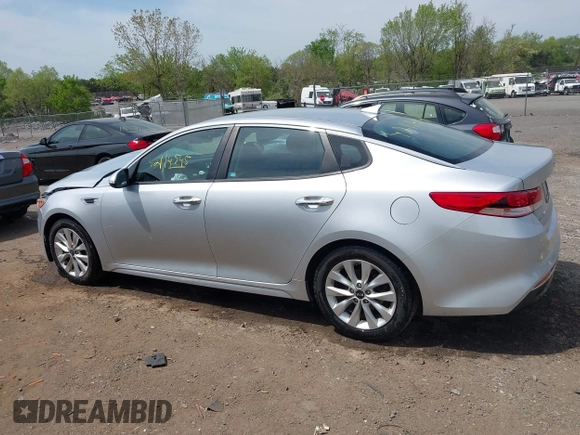 2018 Kia Optima LX with VIN 5XXGT4L37JG260818, listed as a IAAI auction lot 42114545 with 104,688 mi miles and . Bid and sale history available at carsss.com. Image 14.