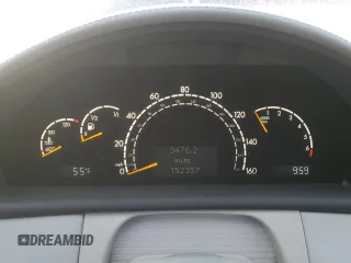 2003 Mercedes-Benz CL 5.0L with VIN WDBPJ75J03A037245, listed as a Copart auction lot 87336204 with 152,357 mi miles and Salvage Title. Bid and sale history available at carsss.com. Image 9.