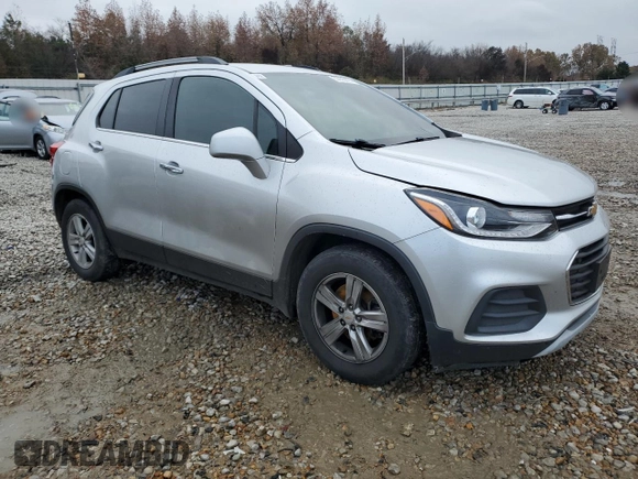 2017 Chevrolet Trax LT with VIN KL7CJLSB1HB169127, listed as a Copart auction lot 83825014 with Not Provided miles and Salvage Title. Bid and sale history available at DreamBid. Image 4.