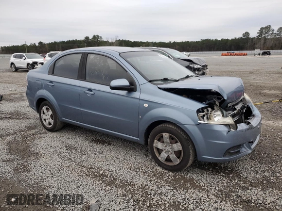2007 Chevrolet Aveo LS z VIN KL1TD56607B126715, wystawiony jako Copart lot #85206134 z przebiegiem 85 420 mil mil oraz Szkody całkowita. Historia ofert i sprzedaży dostępna na DreamBid. Obrazek 4.