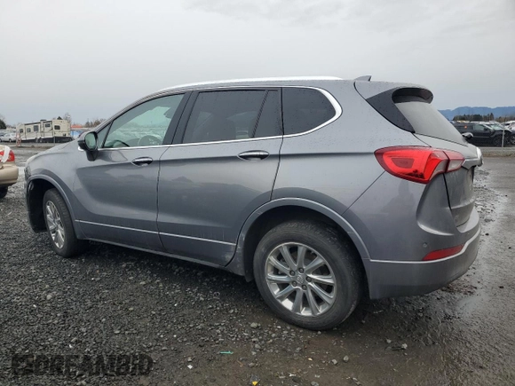 2019 Buick Envision Essence with VIN LRBFX2SAXKD110068, listed as a Copart auction lot 45718985 with 91,233 mi miles and Salvage Title. Bid and sale history available at carsss.com. Image 2.