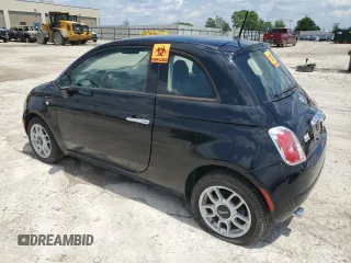 2015 FIAT 500 Pop z VIN 3C3CFFAR8FT710016, wystawiony jako Copart lot #58775955 z przebiegiem 162 093 mil mil oraz Tytuł czysty. Historia ofert i sprzedaży dostępna na DreamBid. Obrazek 2.