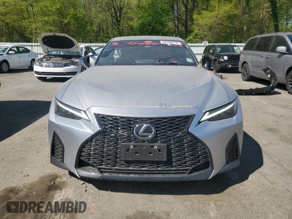 2023 Lexus IS 350 F Sport z VIN JTHGZ1E29P5030517, wystawiony jako Copart lot #53760215 z przebiegiem 36 301 mil mil oraz Szkoda całkowita • Salvage title. Historia ofert i sprzedaży dostępna na DreamBid. Obrazek 5.