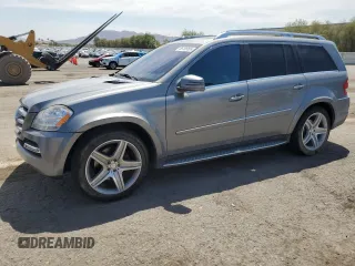 2012 Mercedes-Benz GL-Class GL 550 with VIN 4JGBF8GE1CA779877, listed as a Copart auction lot 66185824 with 108,949 mi miles and Salvage Title. Bid and sale history available at carsss.com. Image 1.