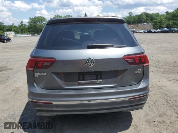 2018 Volkswagen Tiguan SEL with VIN 3VV2B7AXXJM060858, listed as a Copart auction lot 60639885 with 119,148 mi miles and Salvage title. Bid and sale history available at DreamBid. Image 6.