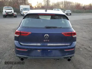 2022 Volkswagen Golf GTI SE with VIN WVWN87CD7NW123966, listed as a Copart auction lot 80785004 with 18,632 mi miles and Salvage Title. Bid and sale history available at carsss.com. Image 6.