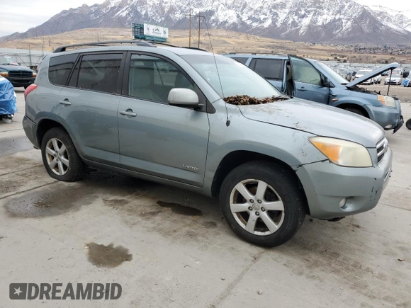 2007 Toyota RAV4 Limited with VIN JTMZK34V375006784, listed as a Copart auction lot 42452675 with 243,340 mi miles and Salvage Title. Bid and sale history available at carsss.com. Image 4.