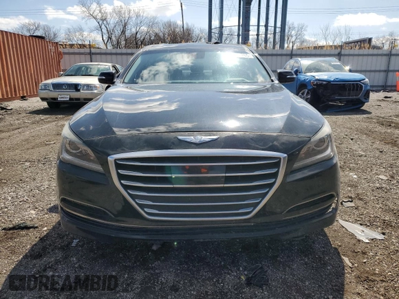 2015 Hyundai Genesis 3.8L with VIN KMHGN4JE7FU084770, listed as a Copart auction lot 50250765 with Not Provided miles and Salvage Title. Bid and sale history available at DreamBid. Image 5.