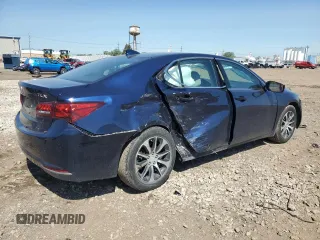 2016 Acura TLX Technology with VIN 19UUB1F5XGA009511, listed as a Copart auction lot 59042585 with 99,932 mi miles and Salvage title. Bid and sale history available at DreamBid. Image 3.