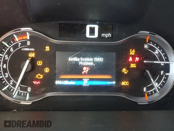 2020 Honda Ridgeline RTL-E with VIN 5FPYK3F75LB009423, listed as a Copart auction lot 54187325 with 96,128 mi miles and Salvage title. Bid and sale history available at DreamBid. Image 9.
