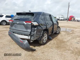 2021 Toyota RAV4 XLE with VIN 2T3W1RFV5MC104078, listed as a IAAI auction lot 42591343 with 57,057 mi miles and . Bid and sale history available at DreamBid. Image 4.