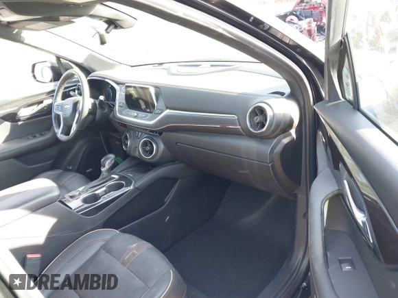 2021 Chevrolet Blazer Premier with VIN 3GNKBLRSXMS519054, listed as a IAAI auction lot 41427784 with 60,473 mi miles and . Bid and sale history available at DreamBid. Image 5.