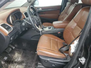 2015 Jeep Grand Cherokee Summit with VIN 1C4RJFJG2FC150752, listed as a Copart auction lot 45031365 with 151,682 mi miles and Salvage Title. Bid and sale history available at DreamBid. Image 7.