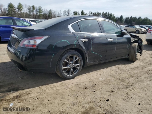 2012 Nissan Maxima 3.5 S w/Limited Edition Pkg with VIN 1N4AA5AP5CC824529, listed as a Copart auction lot 49669975 with 167,169 mi miles and Salvage Title. Bid and sale history available at carsss.com. Image 3.