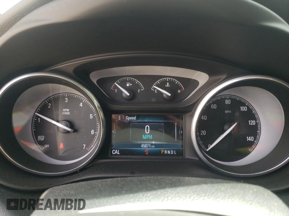 2019 Buick Envision Essence with VIN LRBFX2SA3KD013908, listed as a Copart auction lot 54554105 with 45,871 mi miles and Salvage Title. Bid and sale history available at carsss.com. Image 9.
